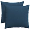 vidaXL Diivanipadjad 2 tk kangas Sinine 50 x 50 cm