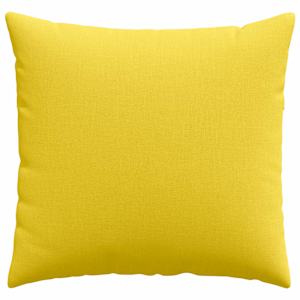 Pohovkové polštáře 2 pcs Světlá žlutá 50 x 50 cm textil - obrázek 6