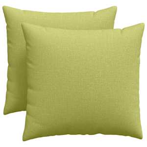 Pohovkové polštáře 2 pcs Světlá zelená 50 x 50 cm textil - obrázek 2