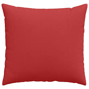 Pohovkové polštáře 2 pcs Červená 50 x 50 cm textil - obrázek 6