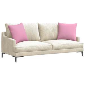 Pohovkové polštáře 2 pcs Růžová 50 x 50 cm textil - obrázek 3