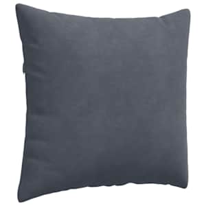 Pohovkové polštáře 2 pcs Tmavě šedá 50 x 50 cm Žebrovaná látka - obrázek 5