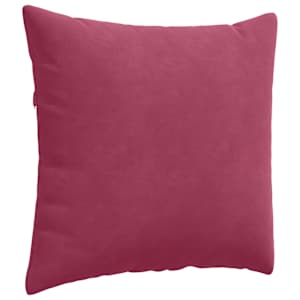 Pohovkové polštáře 2 pcs Víno Červené 50 x 50 cm - obrázek 5