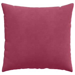 Pohovkové polštáře 2 pcs Víno Červené 50 x 50 cm - obrázek 6