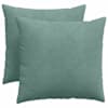 vidaXL Diivanipadjad 2 pcs Mere Roheline 50 x 50 cm Korter kangas