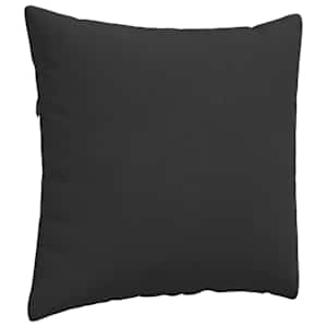 Pohovkové polštáře 2 pcs Černá 50 x 50 cm textil - obrázek 5
