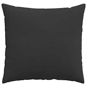 Pohovkové polštáře 2 pcs Černá 50 x 50 cm textil - obrázek 6