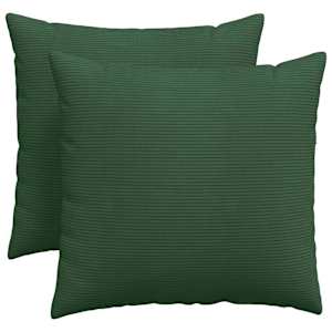 Pohovkové polštáře 2 pcs Tmavě zelená 50 x 50 cm - obrázek 2