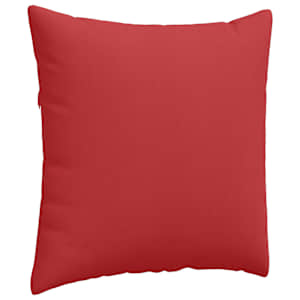 Pohovkové polštáře 2 pcs Červená 60 x 60 cm textil - obrázek 5