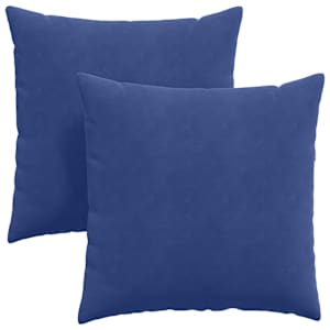 Pohovkové polštáře 2 pcs Policová modrá 60 x 60 cm - obrázek 2