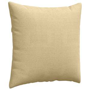 Pohovkové polštáře 2 pcs Šedozelená 60 x 60 cm Žebrovaná látka - obrázek 5