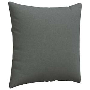 Pohovkové polštáře 2 pcs Tmavě šedá 80 x 80 cm textil - obrázek 5