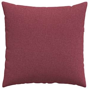Pohovkové polštáře 2 pcs Víno Červené 80 x 80 cm textil - obrázek 6