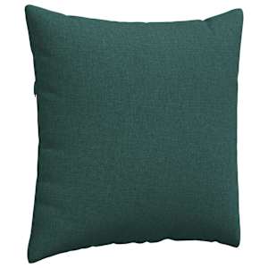 Pohovkové polštáře 2 pcs Tmavě zelená 80 x 80 cm textil - obrázek 5