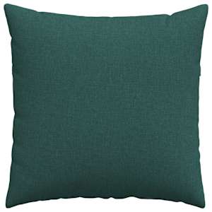 Pohovkové polštáře 2 pcs Tmavě zelená 80 x 80 cm textil - obrázek 6