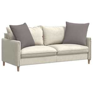 Pohovkové polštáře 2 pcs Taupe 80 x 80 cm textil - obrázek 3