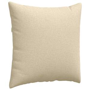 Pohovkové polštáře 2 pcs Krémová 80 x 80 cm textil - obrázek 5