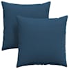 vidaXL Diivanipadjad 2 tk kangas Sinine 80 x 80 cm