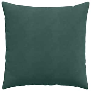 Pohovkové polštáře 2 pcs Tmavě zelená 80 x 80 cm - obrázek 6