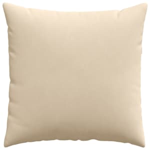 Pohovkové polštáře 2 pcs Krémová 80 x 80 cm textil - obrázek 6