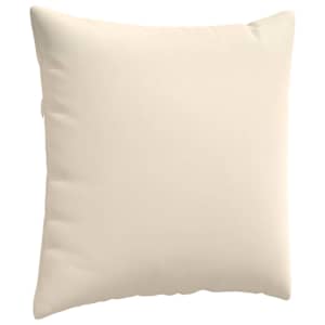 Pohovkové polštáře 2 pcs Béžová 80 x 80 cm textil - obrázek 5