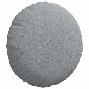 Polštáře na sedadla 2 pcs Světle šedá Ø30 x 13 cm textil - obrázek 5