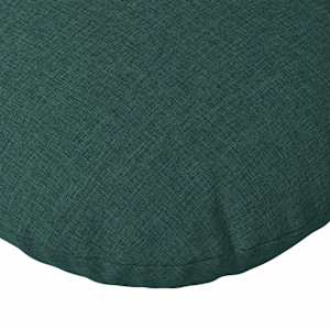 Polštáře na sedadla 2 pcs Tmavě zelená Ø30 x 13 cm textil - obrázek 7