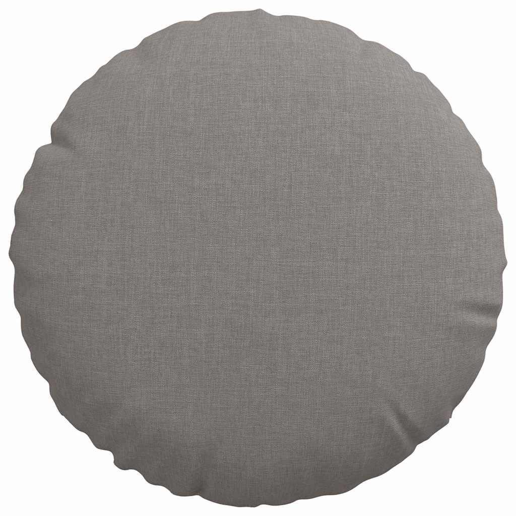Μαξιλάρια καθισμάτων 2 pcs Taupe Ø30 x 13 εκ ύφασμα - Image 6