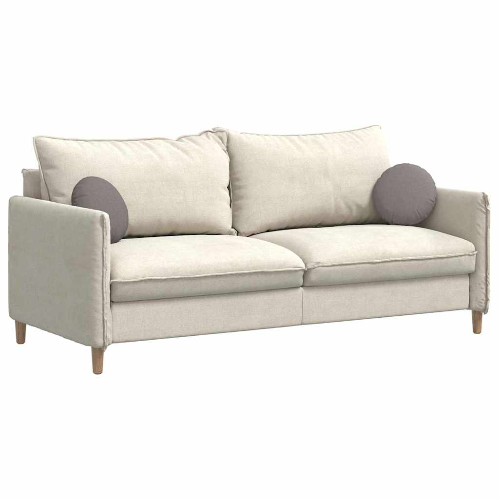 Μαξιλάρια καθισμάτων 2 pcs Taupe Ø30 x 13 εκ ύφασμα - Image 3