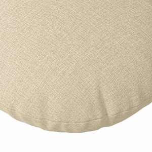 Polštáře na sedadla 2 pcs Krémová Ø30 x 13 cm textil - obrázek 7