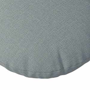 Polštáře na sedadla 2 pcs Světle šedá Ø40 x 13 cm textil - obrázek 7