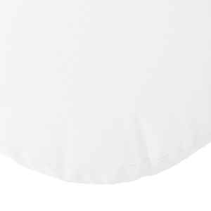 Polštáře na sedadla 2 pcs Bílá Ø40 x 13 cm textil - obrázek 7