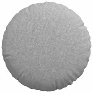 Polštáře na sedadla 2 pcs Oblačno šedá Ø40 x 13 cm textil - obrázek 6