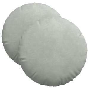 vidaXL Istumispatjad 2 pcs Helehall &Oslash; 40 x 13 cm Samet