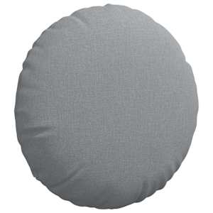 Polštáře na sedadla 2 pcs Světle šedá Ø50 x 19 cm textil - obrázek 5