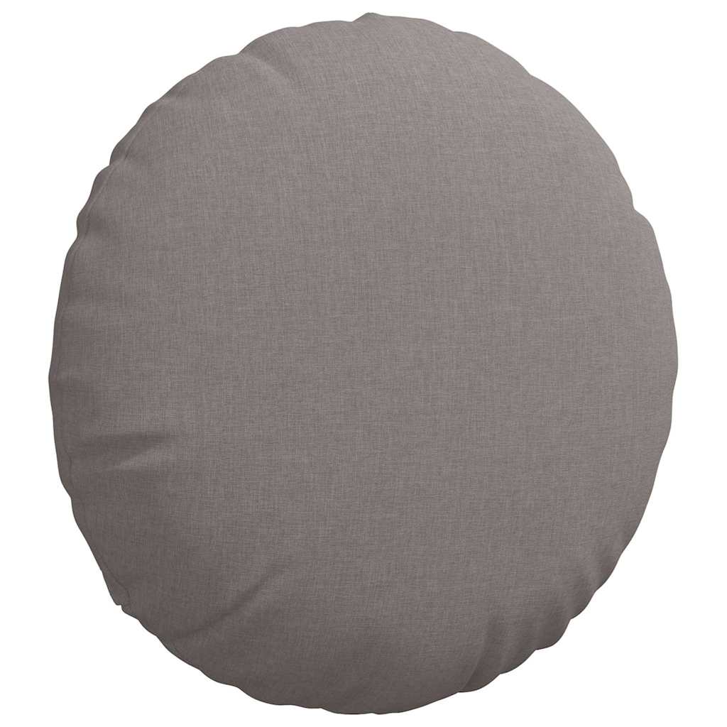 Μαξιλάρια καθισμάτων 2 pcs Taupe Ø50 x 19 εκ ύφασμα - Image 5