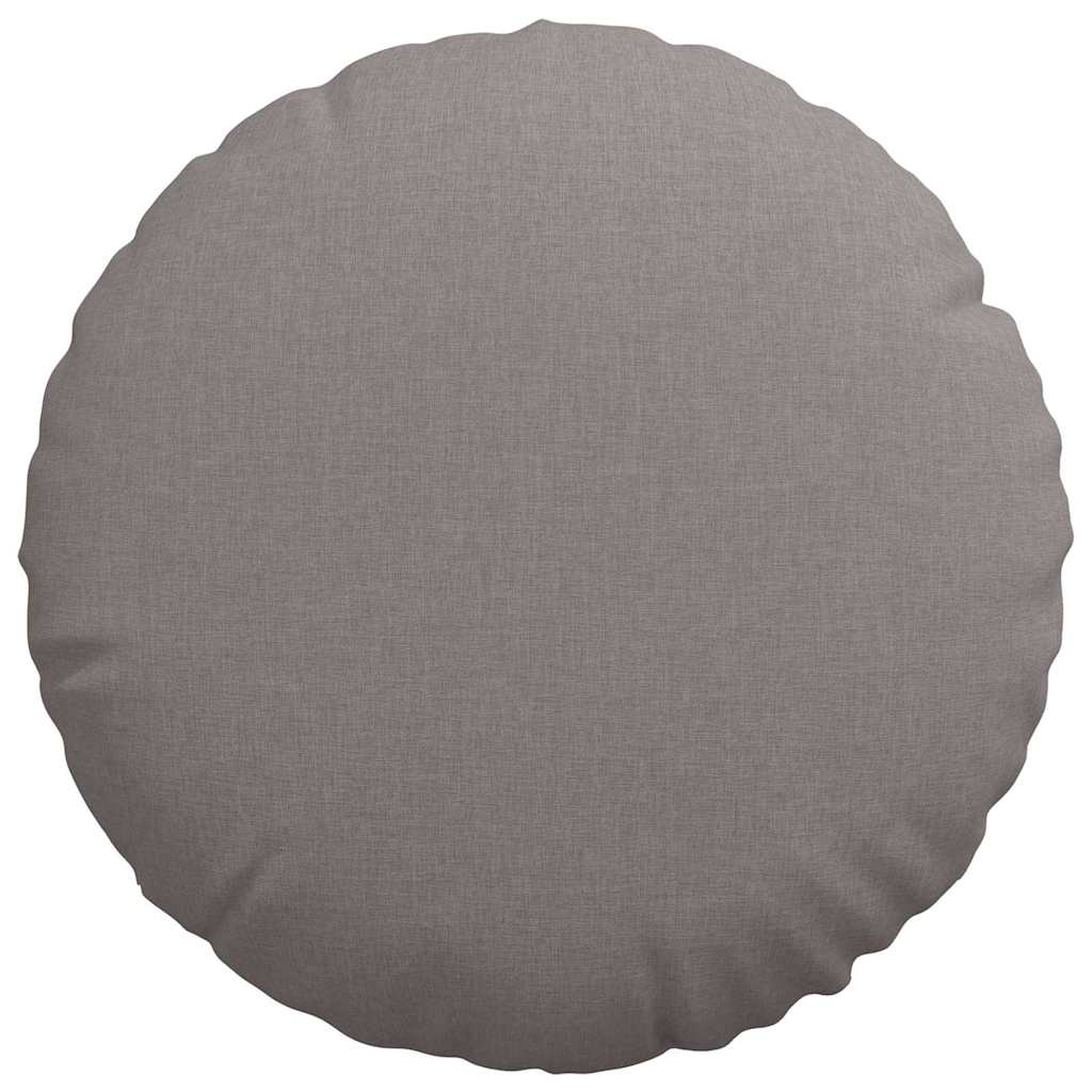 Μαξιλάρια καθισμάτων 2 pcs Taupe Ø50 x 19 εκ ύφασμα - Image 6