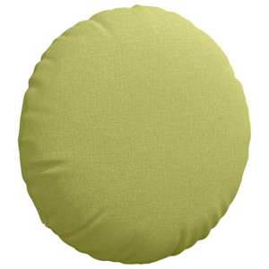 Polštáře na sedadla 2 pcs Světlá zelená Ø50 x 19 cm textil - obrázek 5