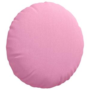 Polštáře na sedadla 2 pcs Růžová Ø50 x 19 cm textil - obrázek 5