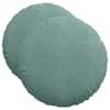 vidaXL Istumispatjad 2 tk Samet Mere Roheline &Oslash;50 x 19 cm