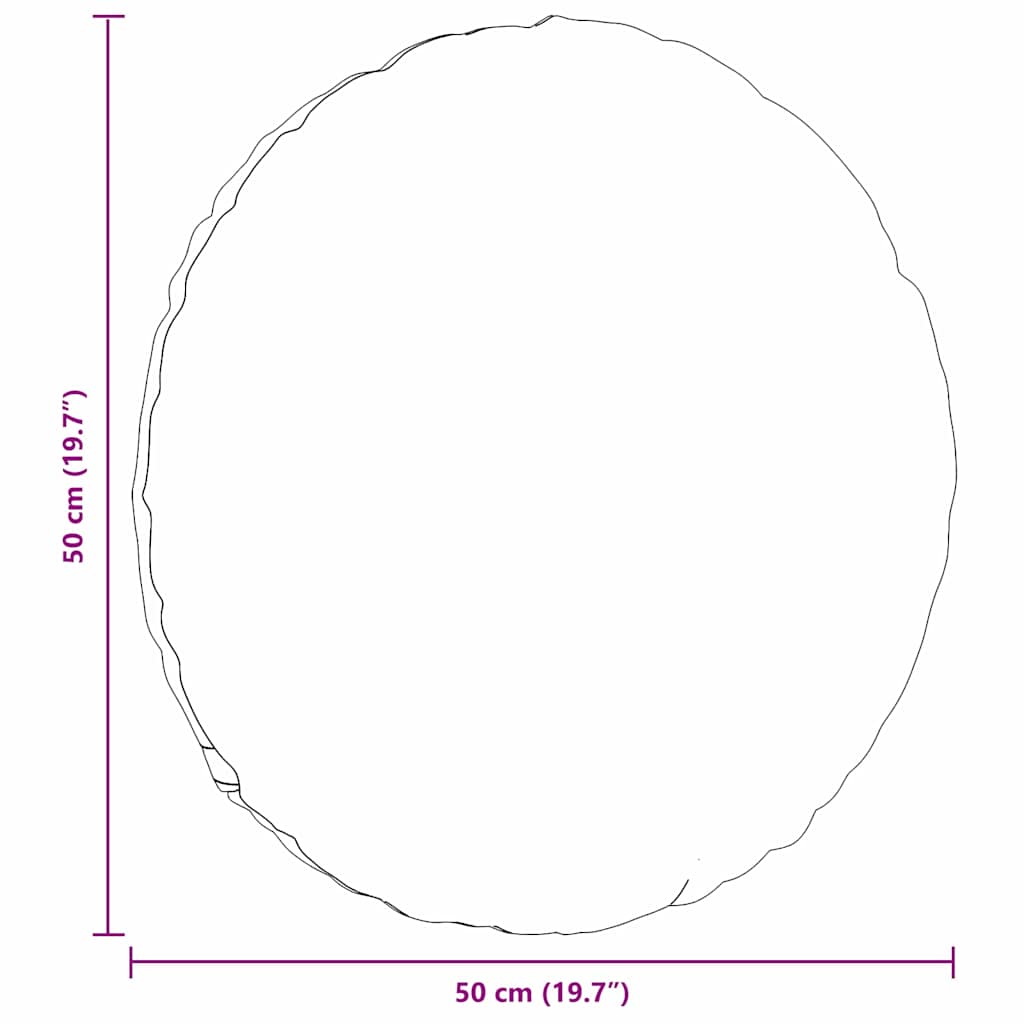 Μαξιλάρια καθισμάτων 2 pcs Κρεμ Ø 50 cm Υφασμάτινο Κορντουρά - Image 9