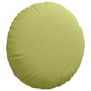 Polštáře na sedadla 2 pcs Světlá zelená Ø60 x 21 cm textil - obrázek 5