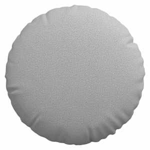 Polštáře na sedadla 2 pcs Oblačno šedá Ø60 x 21 cm textil - obrázek 6