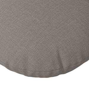 Polštáře na sedadla 2 pcs Taupe Ø80 x 29 cm textil - obrázek 7