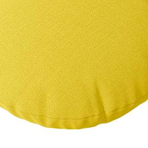 Polštáře na sedadla 2 pcs Světlá žlutá Ø80 x 29 cm textil - obrázek 7