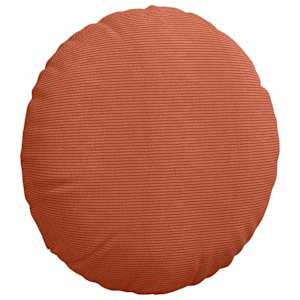 Polštáře na sedadla 2 pcs Červená oranžová Ø 80 cm - obrázek 5