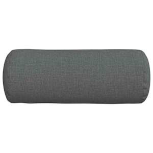 Polštáře 2 pcs Tmavě šedá Ø 15 x 40 cm textil - obrázek 6