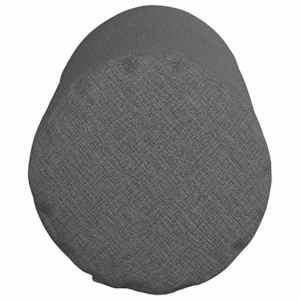 Polštáře 2 pcs Tmavě šedá Ø 15 x 40 cm textil - obrázek 7