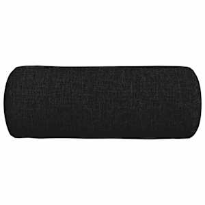 Polštáře 2 pcs Černá Ø 15 x 40 cm textil - obrázek 6