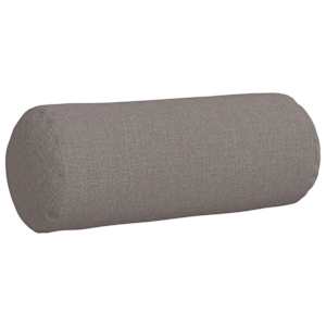 Polštáře 2 pcs Taupe Ø 15 x 40 cm textil - obrázek 5